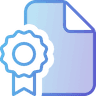 Certificate icon